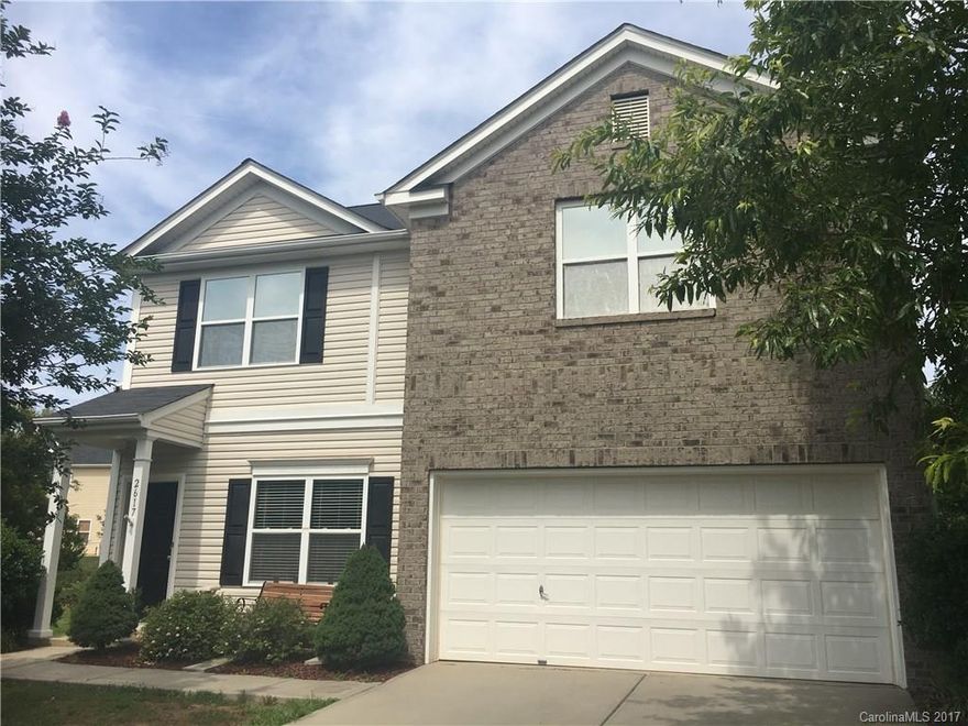 This immaculate home is on a caul-de-sac. Home features an open floor plan, spacious family room with gas log fireplace, formal dining room, spacious kitchen with island and breakfast area. 4 bedrooms and loft upstairs! You will love the hardwood flooring throughout! 2 car garage and a huge patio out back great for outdoor entertainment.