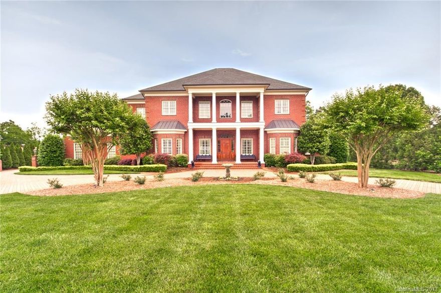 A must see... this is a substantial residence adjacent to Carmel Country Club perfectly suited for the avid golfer and entertainer on a rare to find over one-acre lot. Great volume internally with 12-foot ceilings on the main. Features include an oversized master suite, media room with upper level terrace overlooking stunning landscaped gardens and three-car garage with further golf cart garage. Built in 2007, this traditional residence boasts all the mod-con's.