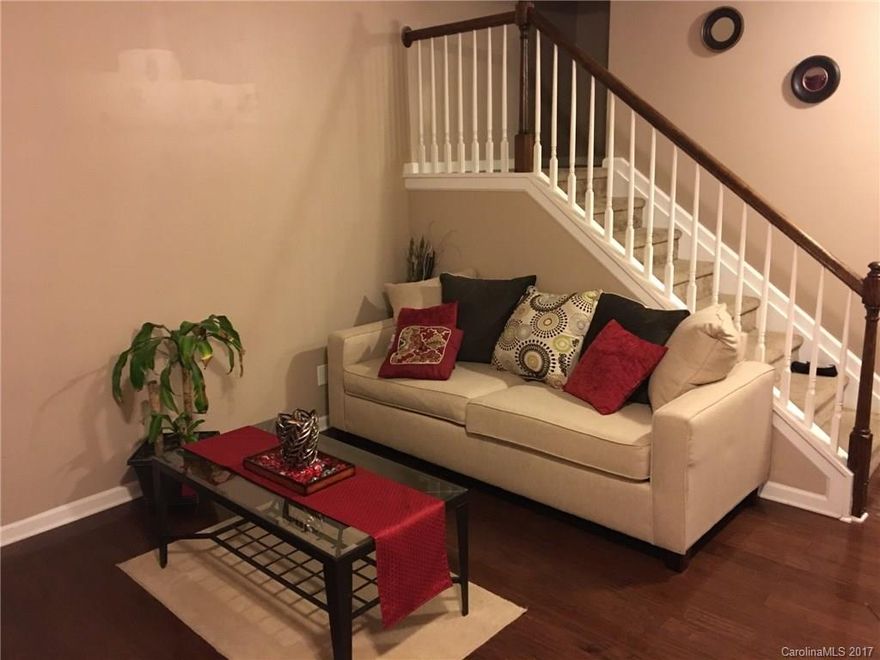 This oversized townhome in the heart of Lake Wylie features hardwood floors, granite countertops, stainless steel appliances, private fenced back yard with 3 bedrooms/2 and a half bathrooms! Located right smack dab in the excitement of Lake Wylie with area growth/development, new restaurants, grocery and professional services! This is one of the most sought after areas of Clover/Lake Wylie. This townhome is the Magnolia plan, one of the most popular builder plans available! Don't miss this!