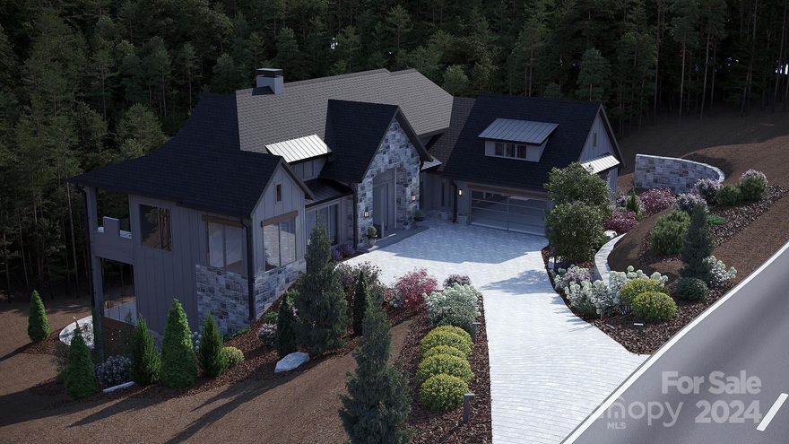 Discover luxury living in this magnificent 5,948-square-foot residence, where sophistication meets serenity in the picturesque landscape of Western North Carolina. This exceptional home features four bedrooms and four and a half bathrooms, thoughtfully designed floor plan that seamlessly blends elegance with comfort. The primary bedroom suite serves as a private sanctuary, while three additional En-suite bedrooms offer spacious accommodations for family or guests. Among its distinguished amenities, a private sauna provides the ultimate relaxation experience, elevating everyday living. Residence offers both natural beauty and educational excellence. The property's strategic location provides easy access to shopping conveniences and transportation hubs, while maintaining a serene residential atmosphere. Experience the height of refined living where modern luxury meets mountain charm, creating an unparalleled living experience in one of North Carolina's most sought-after communities.