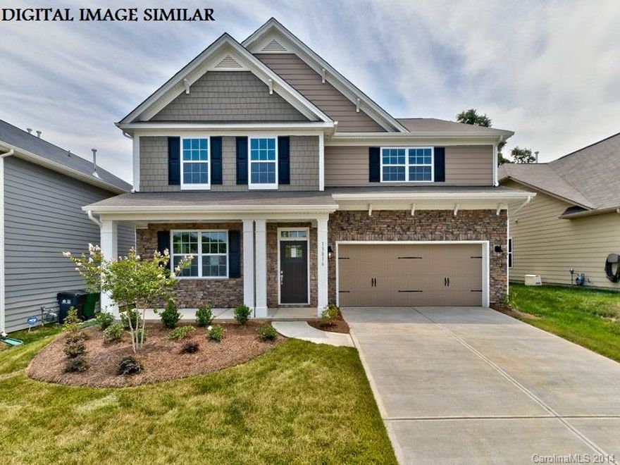 Popular and much sought after home called "The Holden" 5 bedroom 4 bedroom with a sunroom makes this home spacious for the family and perfect for entertaining friends. Gourmet kitchen, hardwoods, granite countertops, elegant trim detail sets this home apart!