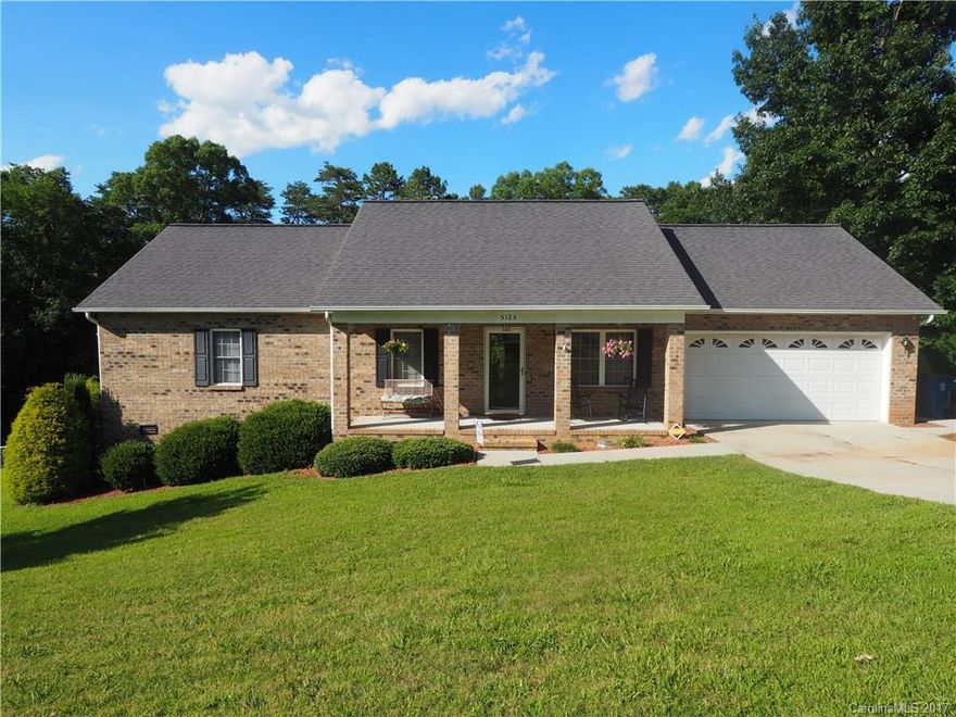 Pride of ownership shows in this well maintained, 3 bedroom 2 bath full brick ranch on a no outlet, cul-de-sac street in the Mill Stone Subdivision. Conveniently located near the I-40 corridor in Conover, Mill Stone is within an easy commute of Charlotte, Hickory and Statesville.