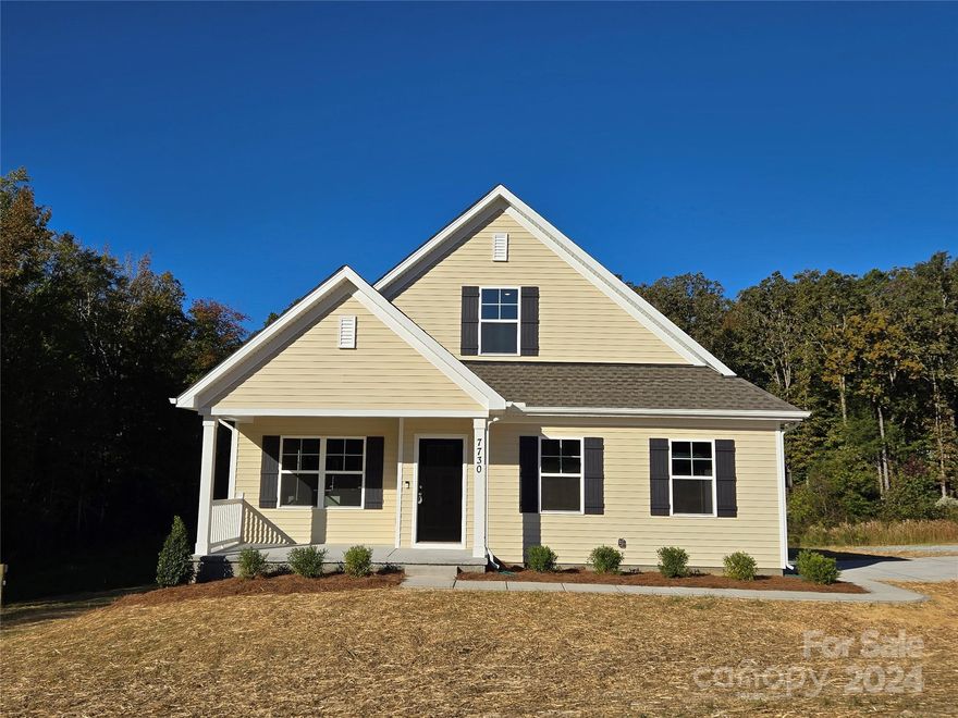 New construction to be built on 1.25 acre lot. 3bed, 2.5 baths. 
Gravel driveway is a shared easement that runs between this property and 7726 S Rocky River Rd.
Listing agent is owner/seller