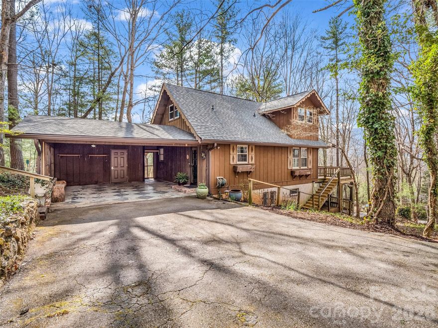 Tucked away in the highly sought-after Alpine Meadows private community in the Swannanoa Valley, this charming 4-bedroom, 3-bath chalet-style home offers the perfect blend of mountain character and opportunity. Set on a large, 0.95-acre private lot, the property offers beautiful mountain views from the expansive deck—ideal for relaxing or entertaining in the fresh mountain air. 

Inside, a freshly painted interior creates a bright, clean canvas ready for your personal touch. The classic chalet design brings warmth and charm, while the spacious layout provides flexibility for a variety of lifestyles. Mountain views are available from the main living area and the primary bedroom. 

A standout feature is the basement apartment with its own private entrance and separate utility line, offering excellent potential for long-term rental income, guest accommodations, or au pair suite.

Located 10 minutes from Asheville and 5 minutes from Black Mountain, this mountain retreat is within close proximity of hiking trails and an elementary school. Swannanoa is undergoing a downtown revitalization and is quickly becoming a vibrant destination that combines a forward-looking location with immediate livability.

Whether you're looking for a full-time residence, investment opportunity, or mountain getaway, this property delivers location, views, and versatility in one of the area's most desirable neighborhoods. A once-in-a-generation opportunity, this is the first time this property has been on the market in 50 years. Book your showing appointment today!