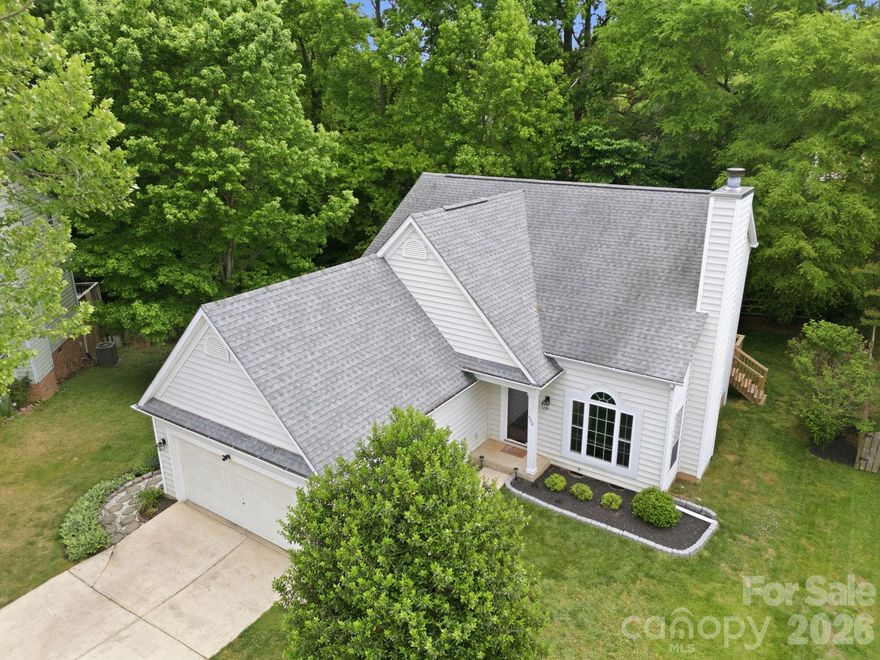 Welcome to this lovely home nestled in Concord, NC. This beautiful residence offers both functionality and charm with the primary bedroom suite conveniently located on the main level.  Once inside, you will appreciate how the great room is flooded with natural light, creating an inviting and cheerful atmosphere. 
Spacious dining area opens to both the kitchen and the great room, centrally located providing a great space for gatherings. The primary bedroom suite is located on the main level and you will appreciate the updates the sellers have done. With laundry facilities also on the main floor, this home allows for easy one-level living if desired. Upstairs are two additional bedrooms, full bath and loft. The loft provides a wonderful flex space and can be used as a play room, home office, craft area and more. Huge walk-in attic provides lots of extra storage! 
The attached garage is larger than most 2-car garages with over 470 square feet, providing the convenience of parking in a garage as well as providing additional storage and space for a work bench.
The backyard is fenced, and a great space for outdoor activities or gardening enthusiasts. Per seller the HVAC and Furnace replaced Dec 2023. Updated baths, light fixtures and much more! This home is situated at the end of a cul-de-sac and is a short drive to amenities, restaurants and medical. Schedule a showing today of this charming home.