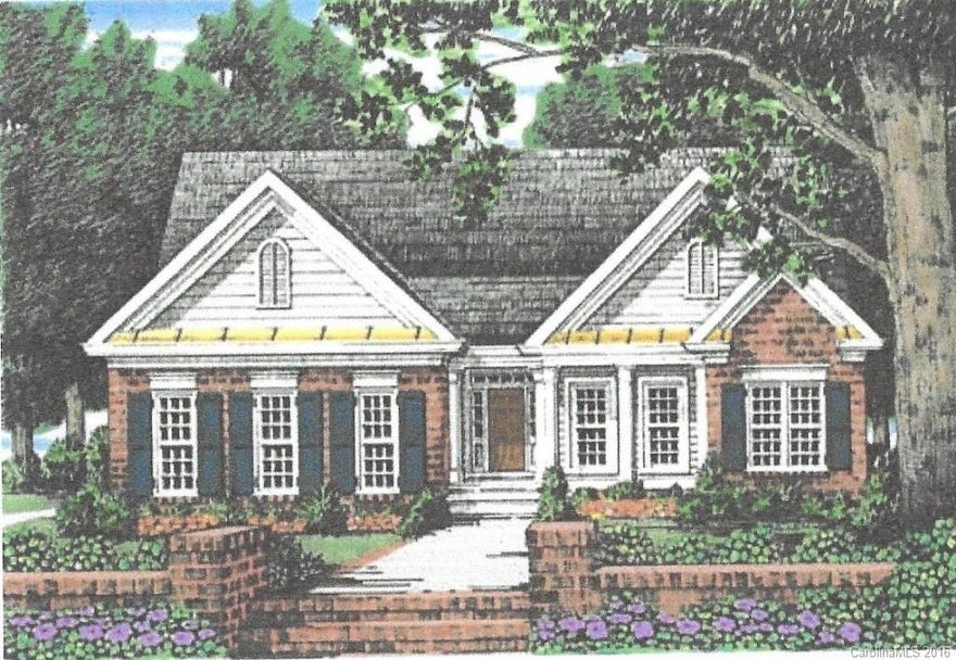 LOCATION, CHARM, ALL BRICK,  NEW CONSTRUCTION & NO HOA!! Ready for you by the end of October, this plan is sure to please. Special features include pre-finished wood floors in all main areas, tile floors in baths,  granite counters in kitchen and baths & stainless appliances. Finished in HGTV gray tones with Luna Pearl granite & white cabinetry. Vaulted Great Room with gas log FP opens to 12 x 14 deck. Both BK area and Dining Room. Sitting area off Mstr suite.  Easy access to shopping & Dining!