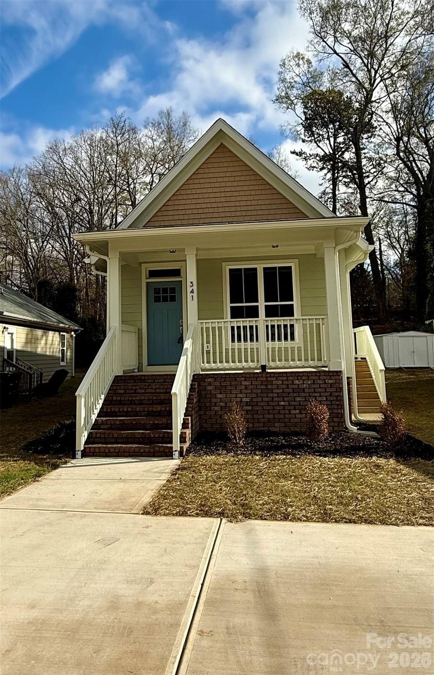 APPLICATION PROCESS IS CLOSED!! New Construction & AFFORDABLE! Rocking Chair Front Porch!! Beautiful finishes including 2 bedrooms, 1.5 baths, family room, kitchen nook, lots of storage, granite countertops, LVP flooring throughout, stainless steel appliances in the kitchen including REFRIGERATOR. This home is located close to Downtown Concord. NO HOA. Buyer income eligibility requirements. Maximum household income to qualify is 80% AMI. Interested buyers must apply through Neighborly link as Affordable Housing Opportunities program.
Home Qualifies for DownPayment Assistance.