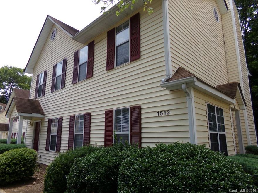 Attention Investors! Great townhouse style duplex (Parcel ID 129-065-17 & 129-065-18) in central Charlotte location (close to Uptown, NoDa, Plaza). Great roommate layout. Wood-burning fireplace, patio. Unit A is rented. Unit B has a tenant application.