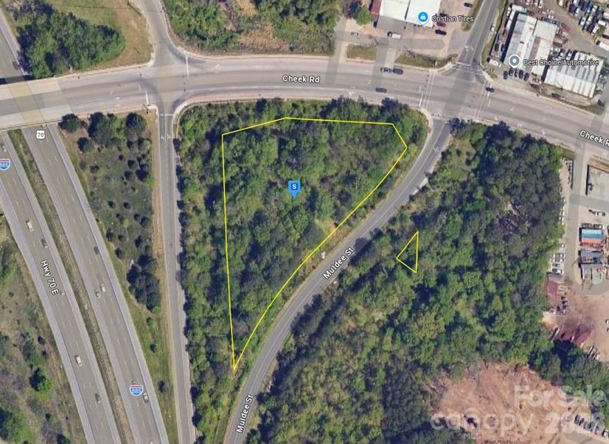 Check out this opportunity to own this unique vacant land right off of interstate zoned IL. The property features 1.85 acres with wooded terrain and plenty of opportunity. Enjoy a conveniently located property near shopping, dining, schools, and major highways, providing easy access to city amenities. This lot provides the flexibility and location to suit your needs. Listing is for land only and comes As Is.