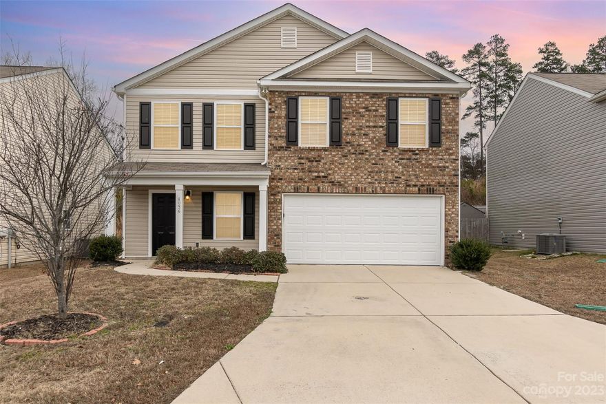 Welcome home to 1036 Sundance Dr! Located right off of I-85 providing easy access to retail, restaurants, downtown Charlotte, CLT airport, Lake Norman, and more! You'll love this 3 bed/ 2.5 bath/ 2-car attached garage with an open floor plan! The kitchen offers plenty of cabinet and counter space, including a central island. All bedrooms are tucked away upstairs for added privacy and the primary suite features a HUGE walk-in closet, 5-piece bathroom, and gorgeous vaulted ceilings. Schedule your showing today to call this home yours!