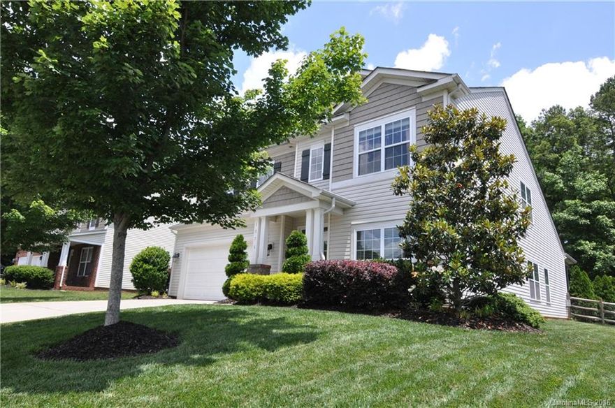 WOW! What a spacious and beautifully maintained home. Master on the main. Granite Countertops with Stainless steel appliances. Amazing back yard with screened in porch. Every room has a walk-in-closet! The dining room is being used as an Office but can be either.