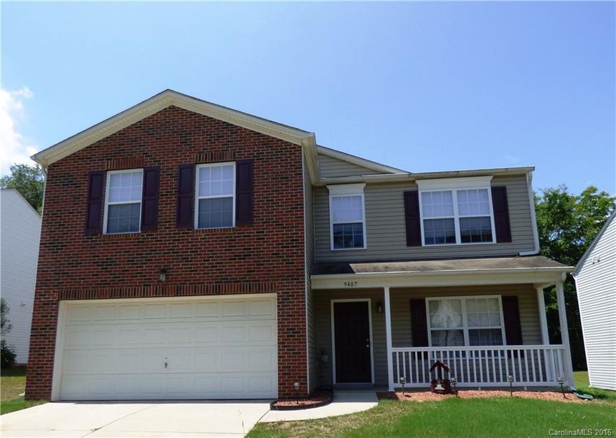 Great open floor plan. Rocking chair front porch welcomes you. Dining area flows to den, kitchen & breakfast. Sliding doors to extended patio & level, tree-lined yard. Enormous laundry/pantry connects to garage for a great drop zone & storage. Master suite is spacious & elegant. Bonus room upstairs provides that flexible extra living for home office, home movies, etc.
