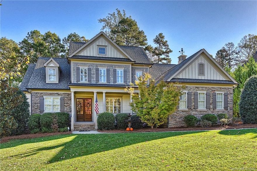 Stunning custom home in Springfield by award winning ES Johnson Builders!  This is one of the best homes you will find in this price range, period!  Dynamic chef's delight kitchen is focal point of home complete with Dacor gas range and custom cabinetry, 2 pantries, opening to a keeping room & the great room.  Screen porch has see-thru fireplace to great room & is over 400 SF!  Excellent schools, low taxes & great location make Springfield on of the best communities in the Metro-Charlotte area!