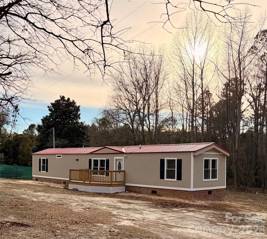 Completely remodeled mobile home ready for you to move right in—just add your furniture. This home features updated finishes throughout and includes all appliances for your convenience. Located in Southern Anson County, enjoy peaceful surroundings while still being within easy reach of nearby amenities. Perfect for a full-time residence or investment opportunity.