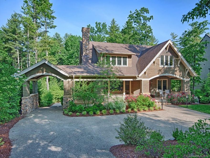 The cedar and stone exterior complements the Arts and Crafts detailing of this exceptional home.  Clear stained cypress woodwork throughout, gorgeous granite in kitchen & baths, huge mud/craft/office room on the main level. 24 hour guarded/gated Ramble with miles of trails, tennis, saline pool, parks, Living Well Center, Longmeadow Park.