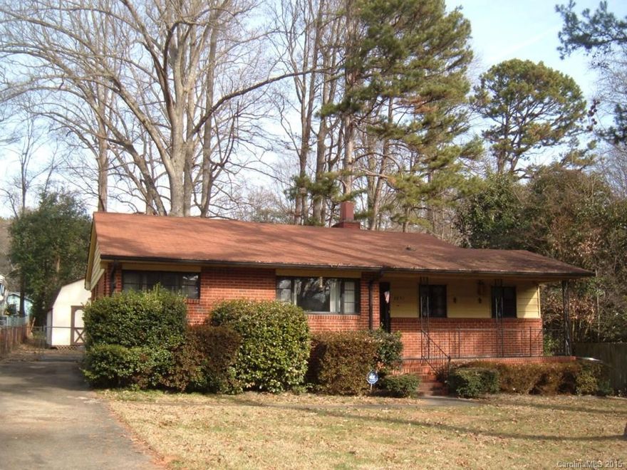 Well maintained home minutes from Downtown, NoDa & Plaza Midwood. Home rewired several years ago and furnace is approximately 2 years old. Hardwoods under carpet. Covered deck over looks spacious fenced back yard. Wired storage/workshop. Kitchen has original pine cabinets and one bedroom has beautiful pine paneling.