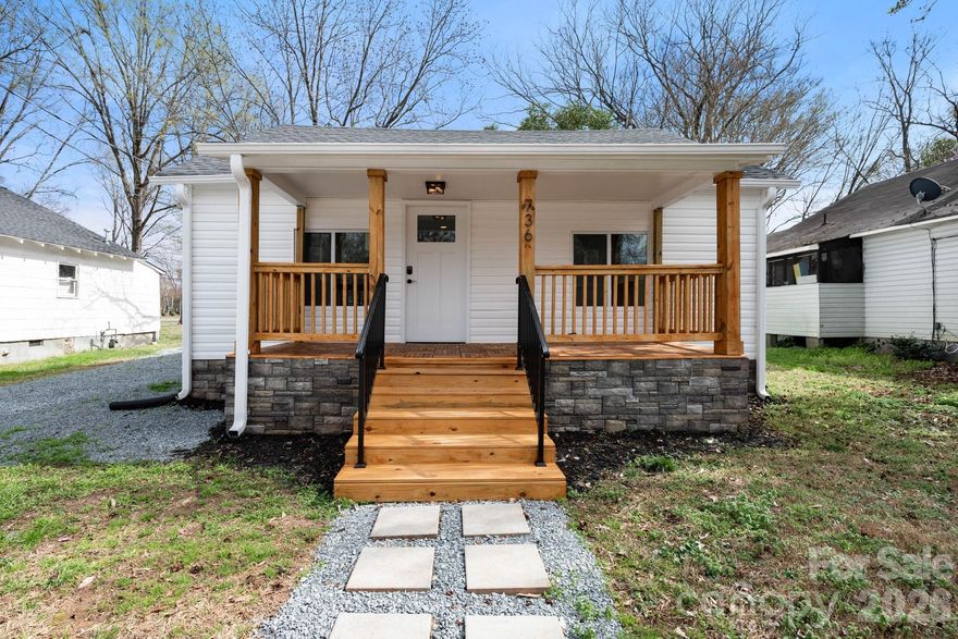 CHARMING REMODELD HOME NEAR SHOPPING ON DAVE LYLE AND RESTURANTS / EVENTS DOWNTOWN ROCK HILL.  

Beautifully remodeled 2-bedroom, 1-bath home in a desirable Rock Hill neighborhood just minutes from downtown. This move-in-ready home features new flooring, fresh drywall, and a neutral color palette throughout. The updated kitchen includes a new range, dishwasher, and washer/dryer for added convenience. 

Recent upgrades include new vinyl siding, energy-efficient windows, exterior doors, steps, railing for steps, railing for porch, porch flooring, thermostat as well as a repair that was needed to main water near the house has been completed and an updated electrical box for peace of mind.

Enjoy relaxing on the covered remodeled front porch or entertaining on the extended deck overlooking the backyard. Conveniently located near local parks, schools, and just 2 miles from Downtown Rock Hill’s restaurants, shops, and events.

A perfect blend of charm, comfort, and location—schedule your showing TODAY!