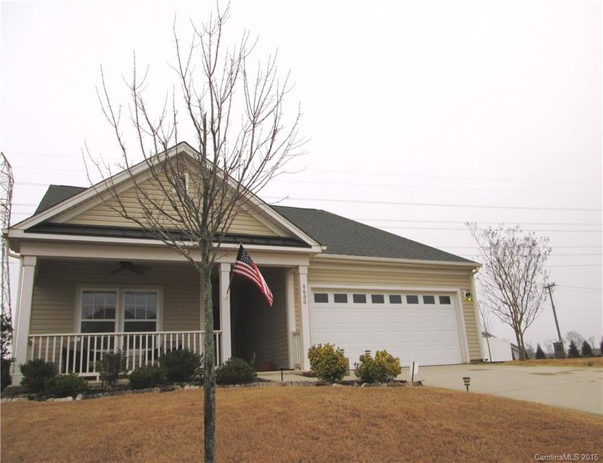 Immaculate 3BR/3BA, with open floor plan. Hardwood, tile and carpet, beautiful kitchen with granite and SS appliances (all stay), spacious bedroom and bath up, plus huge bonus/rec room. Front porch, great back porch, fenced yard, Bocce Ball court, workshop heated and cooled. Neighborhood amentities include pool. 1 yr America's Preferred Home Warranty in place.