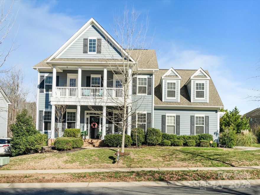 OPEN HOUSE IS CANCELED! HOME IS UNDER CONTRACT. This stunning 5-bedroom, 3.5-bathroom home in Waxhaw, NC offers spacious living in the desirable Millbridge Community. With over 3700 sq.ft. of living space, this home features an open concept kitchen, breakfast, and family room, a formal dining room, and an office-formal living room with french doors. Upstairs, you'll find a large master suite, 4 additional bedrooms and a convenient laundry room. The outside boasts a fenced backyard with a covered porch, pergola, fire-pit, and storage shed. Additional features include a 3-car side load garage, central air and access to community amenities like a pool, clubhouse, gym, and nature trails.