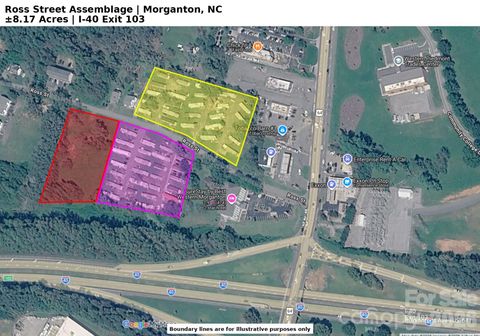 Photo of 100, 102-109, 111 Ross Street, Morganton, NC 28655 (MLS # 4344560)
