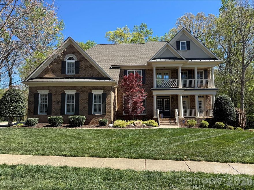 Tastefully updated all-brick basement home in sought-after, amenity-rich Brookhaven! This move-in ready home features a custom kitchen with high-end finishes, hardwood floors on the main level, and an open great room with built-in bookcases flanking the fireplace. Main level also includes a formal dining room, home office with custom built-ins, guest suite, and a convenient laundry room. Upstairs offers 4 spacious bedrooms, each with direct bath access and updated finishes. The primary suite features a private retreat with dedicated sitting areas, creating a true owner’s sanctuary. The finished basement provides abundant space including a wet bar with dining area, bonus room, and a flex space ideal for a home gym or additional office. Walk out to an extended travertine patio with firepit—perfect for entertaining. Additional features include new carpet, updated lighting, custom trim, and ample storage throughout. Enjoy the screened porch overlooking a private, landscaped backyard. Zoned for Weddington schools and conveniently located near shopping and dining.

Showings begin 4/9.
