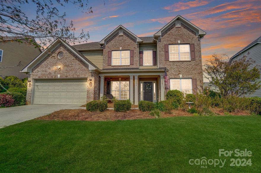 Welcome to Rosemont! This home is located in a prime spot in Indian Land, close to 521, downtown Fort Mill, Redstone Shopping and Dining and just minutes south of Ballantyne. The main level of this home offers a very open floor plan, a formal dining room, flex space that is perfect for a home office, a 5th bedroom and full bath. The living room is open to the eat in breakfast area and stylish kitchen. The upper level features a massive loft, a primary bedroom that is larger than your last apartment and a spa like primary bath. The 3 additional bedrooms on the upper level are spacious with large closets. The backyard is a perfect spot for lounging on the oversized patio with pergola and built in firepit. This home has all the features you've been searching for, and some you didn't know you needed...like a central vacuum system! Situated just across from the park area of the community, this is the one you've been searching for. Ring devices convey with property.