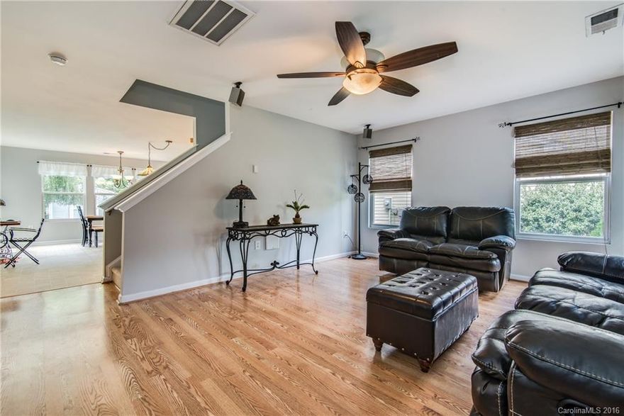 Enjoy quiet country living in St. John's Forest with Union County Schools!  Minutes from shopping and dining, this 4 bedroom, 2.5 bath home features an open living concept, great for entertaining.  Freshly painted interior, new carpet, HVAC (2008), wood floors, new vinyl. Upstairs loft converted into 9'x10' 4th bedroom.  Beautiful fenced in yard w/corkscrew willow & Shed.  Garage being converted back from media room to original 1 car garage.  Pre-Inspected. Seller offering 1 year Home Warranty.