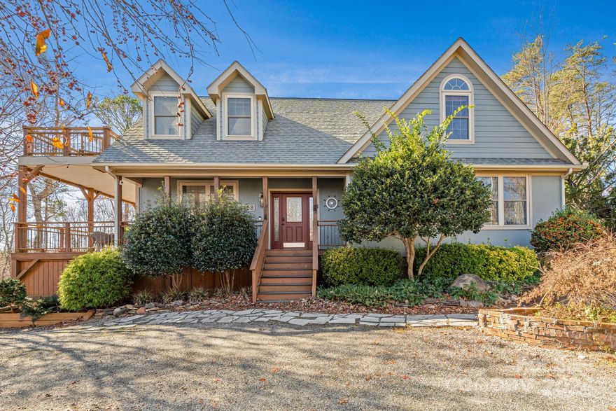 Nestled in the heart of Lake Lure, this exquisite home offers 4 bedrooms and a bonus room, 4 bathrooms, and a newly remodeled basement that boasts a state-of-the-art movie theatre and stunning new flooring throughout. The main level features a spacious living area with a gourmet kitchen with stainless steel appliances, and a luxurious master suite. The upper level offers two additional bedrooms and a full bathroom. Outside, the expansive deck with hot tub is perfect for entertaining and enjoying the beautiful mountain views. Amenities include a wet bar, and pool room, and an outdoor hot tub. With its prime location and upscale features, this home is a true gem! Currently this home is a highly successful short term rental generating $132k from June 2023 to July 2024! See attached rental history.