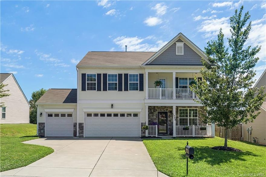 This four bedroom, three car garage home has many features and details for those who enjoy the finer things in life. The upgraded kitchen features gas stove top, center island, upgraded cabinets and more. Enjoy the your morning coffee on the covered balcony porch directly off the master bedroom or entertain friends and family in the HUGE fenced in back yard. The largest yard in the neighborhood.  Treat yourself better...  Come see this magnificent home that is turn key ready!