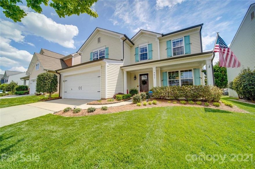 This Moss Creek GEM will have you swooning over all the immaculate upgrades. The charming front door (2017) sets the tone for everything else this home has to offer it's new owners. The open floor plan is inviting, but the attention to detail really sets this home apart from all the rest. The white subway tile backsplash (2019) paired with the gorgeous granite counters (2017) & hardware (2016) make this kitchen a dream to cook in. New Bamboo flooring (2017) flows throughout the main level & truly upgrades the home. Upstairs has all your bedrooms & bathrooms but the carpet (2016) & tiled bathroom/closet floors (2018) make moving into your new home easy, exciting & relaxing! This home has all the NEW items you would need: door/cabinet hardware (2016), light fixtures (2016), appliances (2016 & 2017), AC (2018), etc. The List of upgrades is endless! The owners' love for their home shows inside & out! You don’t want to miss this one!