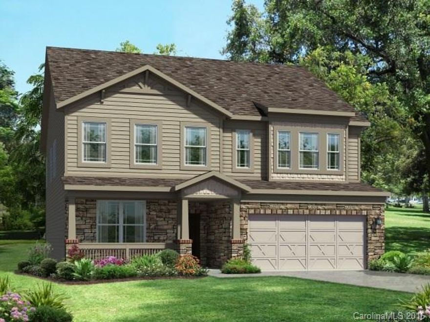 This home has it all, Guest suite on main level, large kitchen island, 36" gas cooktop and stainless appliances.  Spacious loft for entertainment.  Master suite with plenty of closet space. Plus numerous upgrades, available now.  Mooresville schools, near Lake Norman, a must see community!