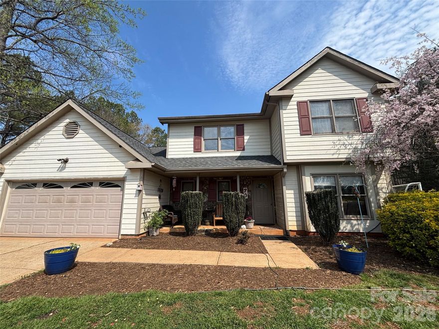 Are you looking for a home with close lake access? Nearby public golf? Well here it is – Nestled on a flat lot this spacious 4 bedroom, 2.5 bath home blends comfort and convenience. The kitchen offers a cozy breakfast nook overlooking the sparkling in ground pool plus a walk-in pantry. There is a dedicated dining room and a generous family room with a large stone fireplace. A screened in porch extends your living space. Perfect for entertaining while enjoying the fresh air. Outside the in-ground pool provides a refreshing retreat. There is a separate storage building in the back for tools and lawn equipment. The two car garage offers even more space and storage options. The additional parcel gives you extra outdoor space for privacy and flexibility. Whether you are relaxing by the pool, hosting guests indoors or outdoors, or looking for a property with room to grown this home checks all the boxes!