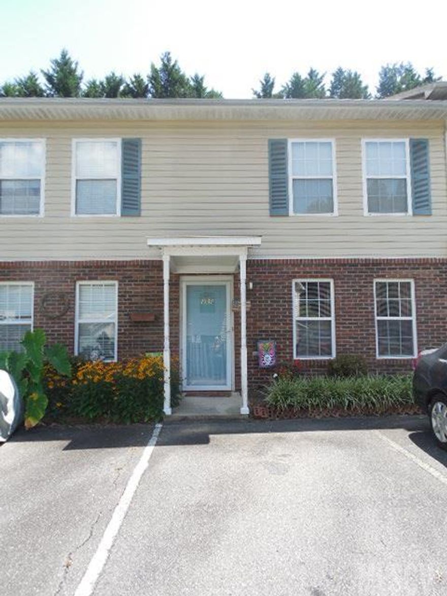This two bedroom, 1.5 bath townhome is brick & vinyl & backs up to woods for privacy! Recent updates include laminate flooring in the great room & new heat & air in 2013 (Hybrid unit for efficiency). The great room has a fireplace with gas logs. Large laundry closet with room for a freezer or storage. The master bedroom has dual closets. Tile foyer & half bath. HOA dues of $75 includes water & sewer.