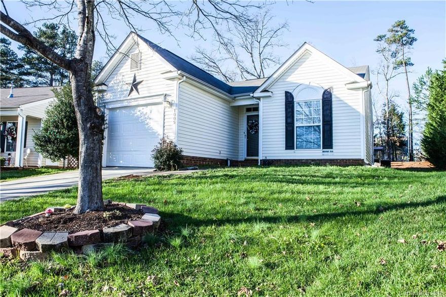 Beautiful and spacious ranch home in quiet neighborhood with great community features including pool. Lofty vaulted ceilings and abundant natural light makes the space feel open and airy. Comfortable layout, nice kitchen with plenty of cabinet space. Home has many upgrades including fresh paint, new carpet and new back door. Large garden tub. Superb location in Culdesac, convenient to shopping, theaters and HWY 74. Kitchen appliances remain. Property meticulously maintained, move in ready!