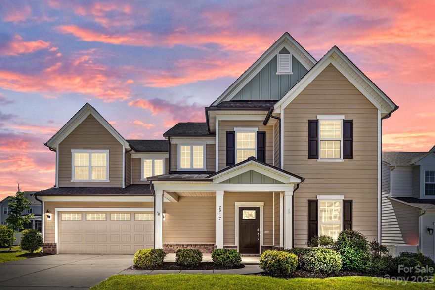 Welcome home to the exquisite and highly sought after McCullough neighborhood!  With close proximity to multiple shopping centers, Carolina Place Mall, and a sundry of restaurants, you don't have to venture far for anything you need!  Featuring sidewalks and street lights throughout the neighborhood, with multiple parks, green areas, two outdoor pools, tennis courts, a playground, and a first class clubhouse with a fitness center, there is plenty to do here!  There is also a common green space, maintained by the HOA, that is connected to the back yard and it makes the yard feel much larger!  This home has been meticulously maintained and the owner has had a home inspection done with all repairs already completed.  It is truly turn key and move in ready!  With top interior finishes including wood floors, granite counter tops, stainless appliances and well-trimmed throughout, there's not much left to desire in your new home!  Schedule a showing today!