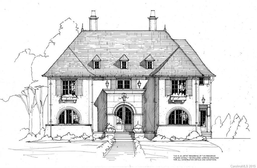 Stunning Chris Phelps design overlooking large private back yard with sleek pool. Front terrace with french doors to formal dinning and study. Great Room with coffered ceiling and fireplace open to chef's kitchen featuring Subzero/Viking appliances.Mud Room and Butlers Pantry.  Master Suite on main.Covered Porch. 4 bedroom suites and 2nd laundry up. Lower lever boasts large rec room, 2nd kitchen, guest suite, half bath and storage.Patio opens to pool. Two car garage.Too many features to mention!