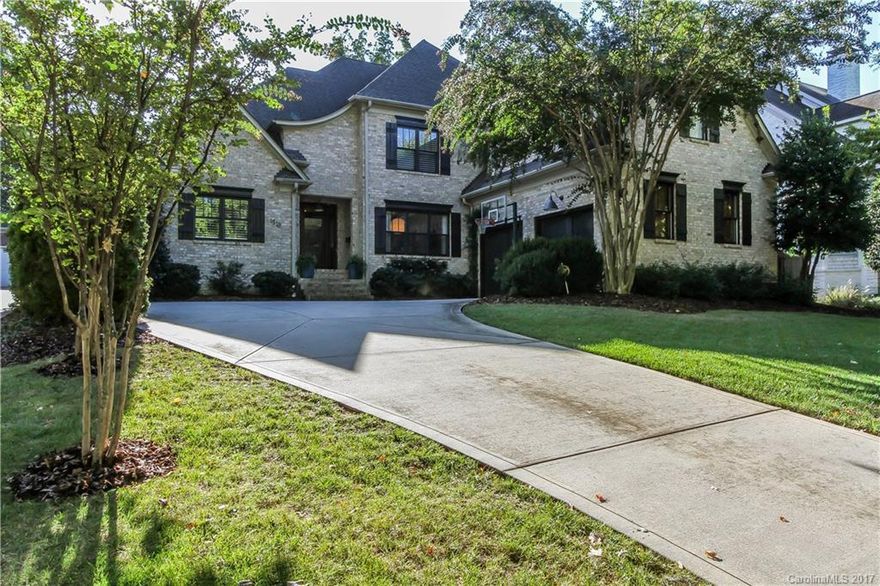 Lovely custom home on Sterling with a Master down. Immaculate condition-like new. Cooks Kitchen, hardwoods up & down. Huge Bonus/Playroom. All custom window treatments stay. Walk to Freedom Park. Lovely private back yard with established professional landscaping and privacy.