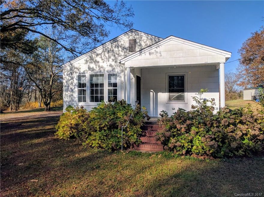 Great little starter home in the country. 2 bedroom, 1 bath on .98 acres, Large shed with lean to. All appliances to stay.