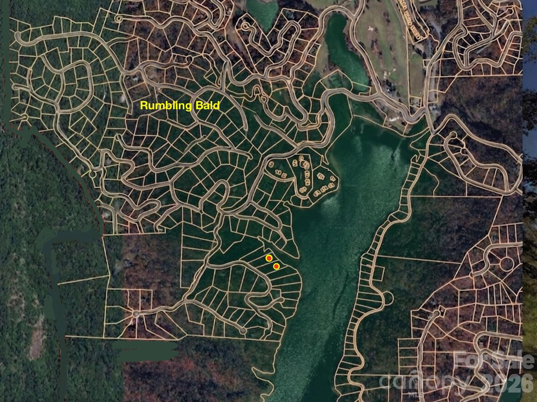 Rumbling Bald on Lake Lure - Land