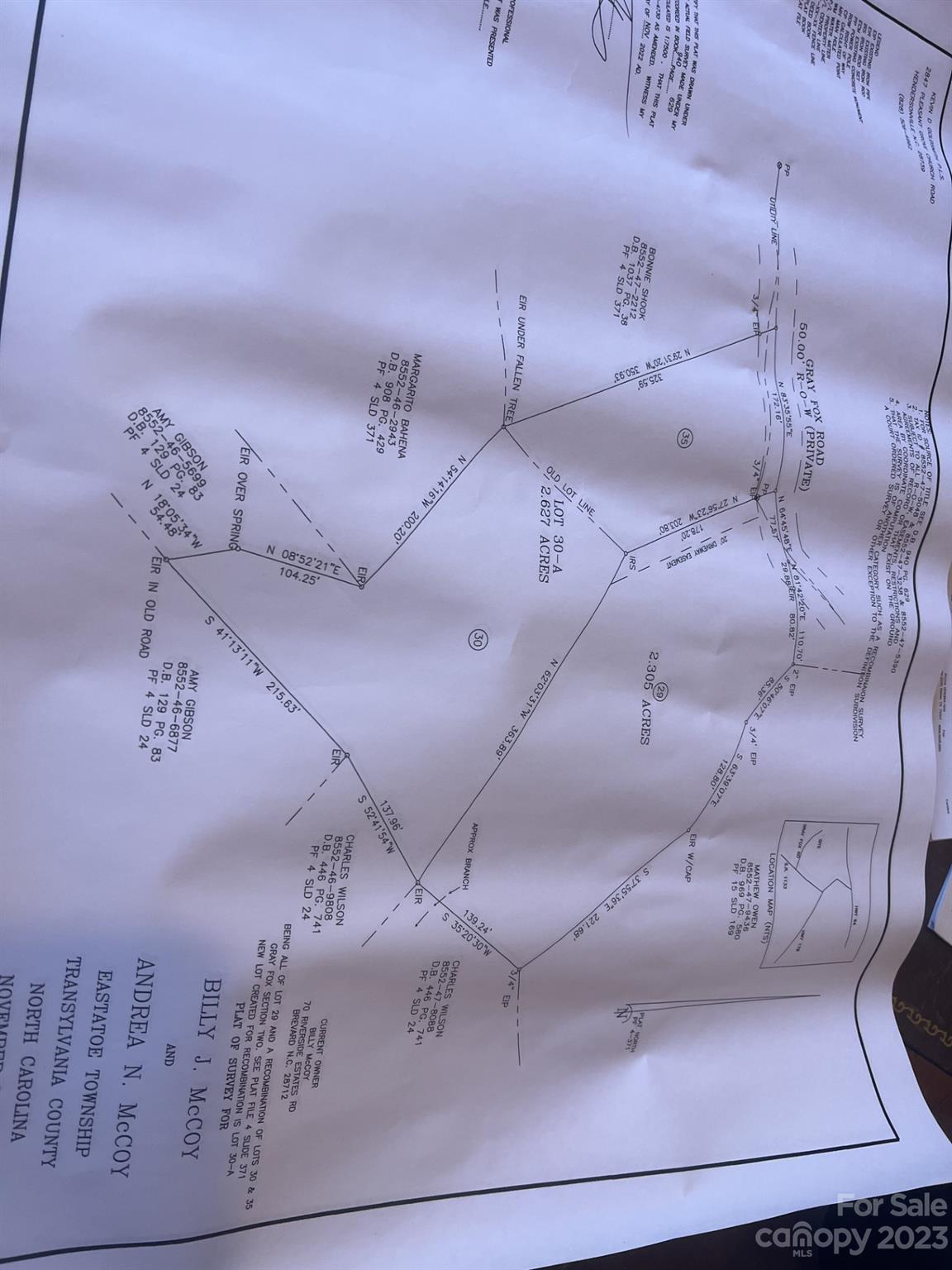 Gray Fox Development - Land