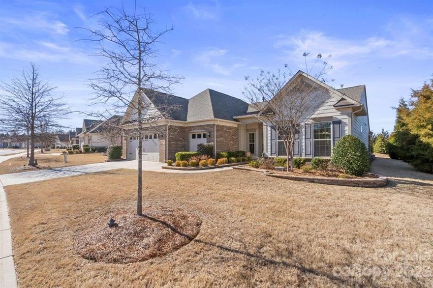 Much sought-after Dunwoody Way / 3BR/3Bath / Sunroom / Screened Porch / Beautiful, level, landscaped yard / Gourmet Kitchen w/SS KitchenAid appliances, double ovens + microwave, gas cooktop w/direct vent SS hood, FARM SINK, soft close cabs, pull-outs, under cab lights / True dedicated office w/French doors for privacy / Great Room w/stone fireplace & raised hearth / Primary BR w/tray ceiling / huge primary bath and walk-in closet / cased windows + extensive trim package / Laundry w/cabs, sink + drop zone leading to a 2 car + Golf Cart + 4' extended garage w/gar door windows & keypad entry / radiant barrier sheathing / ECO Smart window+door package / 75 gal hot water heater.  AMENITIES include: 8 lit pickleball courts, 4 lit tennis courts, indoor/outdoor pools + hot tubs, 2 bocce courts, dog park, event lawns, grandkids play area, fitness center, aerobics rm, ball rm, meeting + club rms.  Come join us in the Orchards.  Great people + amazing amenities = the perfect place to call home.