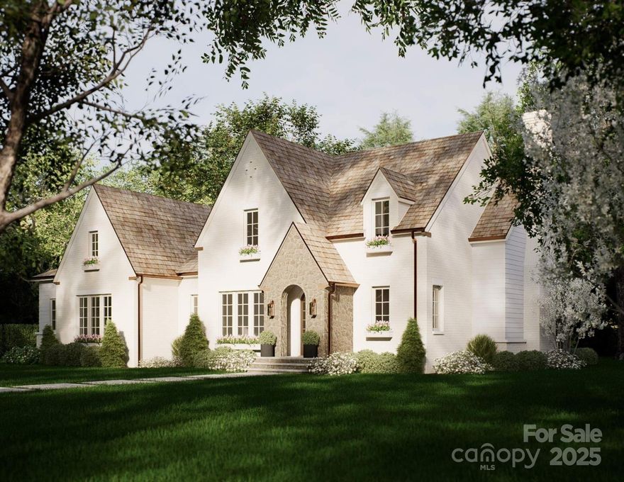 WINDSOR COTTAGE
Evoking the grace and grandeur of English countryside manors, Windsor Cottage offers a harmonious blend of timeless beauty and modern sophistication. Encompassing over 3,000 square feet, this four-bedroom, three-and-a-half-bath home features elegant rooflines, warm materials, and an inviting symmetry that exudes quiet confidence. 

Inside, tall ceilings and expansive windows bathe the living spaces in natural light, from the generous living room with its graceful flow to the chef’s kitchen designed for gathering and connection. The primary suite on the main level provides a tranquil retreat, while the upper floor’s three bedrooms and flexible spaces lend balance and versatility to family living. Every corner of Windsor speaks to a reverence for tradition, reimagined for contemporary life.

Windsor Cottage is not merely a residence — it is a portrait of refinement and ease, where heritage and modern design meet in graceful harmony.

“Subject to final plat approval by the Town of Black Mountain. Seller reserves the right to create, retain, or grant easements affecting the subject property. CCR to be recorded prior to closing.” 

AN EXCLUSIVE PLANK & PILLOW DESIGN - CREATED IN PARTNERSHIP WITH STAG BROOK COTTAGES TO CELEBRATE CRAFTSMANSHIP, SOPHISTICATION, AND LEGACY IN EVERY DETAIL.

STAG BROOK COTTAGES is a curated collection of manor-sized English-inspired cottages where timeless architecture meets modern craftsmanship, located right outside of Asheville, in Black Mountain, NC. Nestled in a tranquil setting surrounded by nature, each cottage is thoughtfully designed to reflect the charm of old-world England while embracing today’s comforts and conveniences. From distinctive façades and handcrafted details to an inviting sense of community, Stag Brook Cottages offers a place not merely to live - but to belong.

- Artist’s rendering. Final design, finishes, and details may vary. 
- All information to be verified by buyer.
- Optional elevator upgrade available on select cottages.