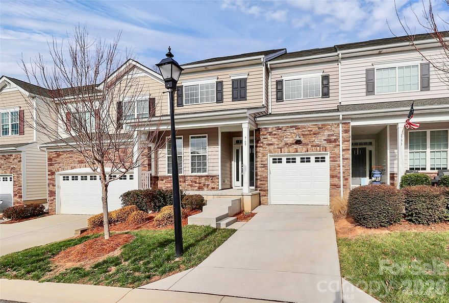 MOTIVATED SELLER – OWNER FINANCING AVAILABLE! DEEDED BOAT SLIP 
Beautiful townhome with a deeded boat slip in the highly desirable Waters Edge community!

Enjoy lakeside living at its best in this move-in-ready, open-concept townhome located just minutes from I-85 and everything the Lake Wylie area has to offer. With a motivated seller and owner financing available, this is a rare opportunity to secure flexible terms in a sought-after community.

This spacious 4-bedroom, 3-bath home features wood flooring throughout the main level, elegant designer lighting, and a fully fenced backyard with a custom-built retaining wall. The gourmet kitchen is ideal for entertaining and showcases 42” shaker cabinets, granite countertops, subway tile backsplash, stainless steel appliances (refrigerator included), and an oversized island with seating.

The main level offers excellent flexibility with a guest bedroom or home office and a full bath. Upstairs, the primary suite impresses with tray ceilings, a dual-sink vanity with quartz countertops, and a large walk-in closet. Two additional bedrooms, a full guest bath, and a convenient laundry room (washer and dryer included) complete the upper level.

Relax and enjoy low-maintenance living—the HOA covers water and lawn care, eliminating a water bill. Best of all, the home includes a deeded boat slip on Lake Wylie, providing easy access to both North and South Carolina waters.

Waters Edge offers an unbeatable location close to restaurants, shopping, the new hospital, the Whitewater Center, Crowders Mountain, and more. With owner financing available and a motivated seller, this home stands out as an exceptional value in today’s market.