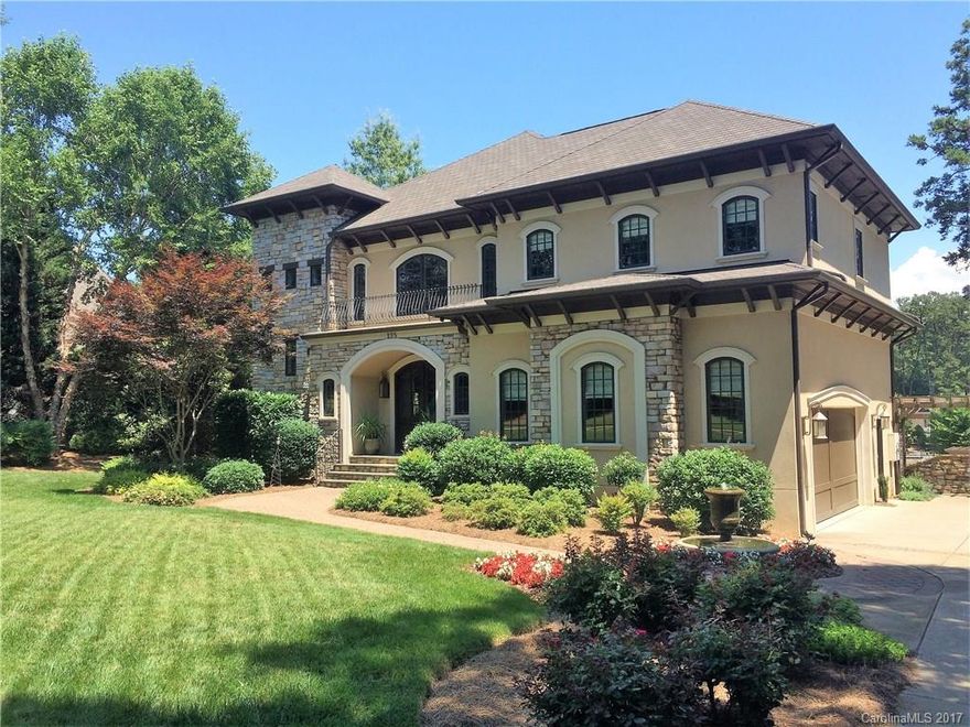 Spectacular waterfront custom home with features including pool/spa, large wine cellar, 106” projection screen media room, expansive master suite with master bath steam shower, gourmet kitchen and downstairs bar, custom lake wall on quiet cove with kayak entry and more.  Deeded boatslip with boat lift included.

Seller is a NC Real Estate Broker