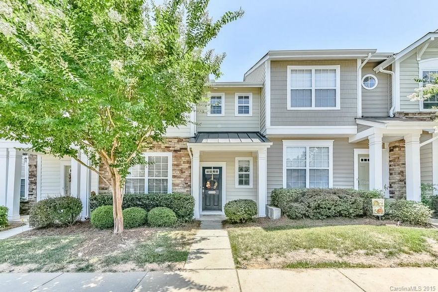 So fresh w/new hardwood floors, carpet & paint in this lovely townhome. Spacious great room w/corner gas fireplace open to kitchen. Formal dining or office on main. Master is vaulted w/good closet space & private bath. Two additional bedrooms also upstairs. You'll enjoy the large privacy fenced patio area. Fieldstone features their own pool, newly installed irrigation paid by the HOA, guest parking in addition to the homes 2 spaces, and is a very well cared for community very close to shopping.