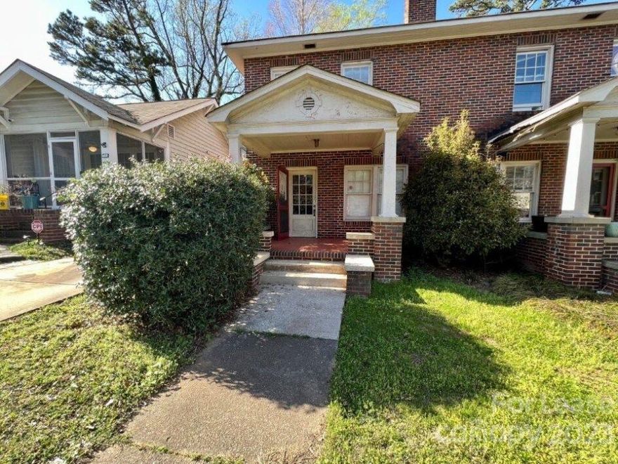 Cute 2 story duplex located in Dilworth! Interior features 2 bedrooms, 1 bathroom, living room with decorative fireplace, and dining area. Both bedrooms are upstairs.