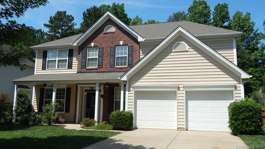 Lovely 4BR/2.5BA home in amenity rich Legacy Park. Large fenced backyard with garden shed. Granite in kitchen. All appliances stay except washer & dryer. Large master with walk-in closet with built-ins, sitting room & living room on 1st floor & large bonus room on 2nd. Lots of space for family to spread out. Enjoy the pool & waterslide on warm days. Hurry, beautiful home won't last long!