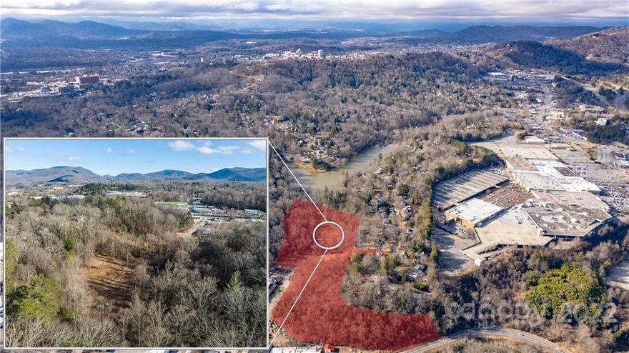 Unique to the current market, don't overlook this 9.28+- acres with an excellent location less than 2 miles from Biltmore Village. The property is currently zoned for LI, (Light Industrial) there are many possibilities for uses such as flex space, light manufacturing, storage complex or warehouse complex.  Prior to this property being zoned LI, it was zoned RM16 and could possibly be rezoned back (to be confirmed by buyer with City of Asheville). If residential use is pursued, there are several different building pad options of varying sizes that would allow for both development density and mountain views to the South. City water and sewer is available at the site. The property borders a bold creek that would be a quality amenity for any use. This versatile property can be accessed via Britt Dr, and/or a new access road could be brought in from the ~250' of road frontage on Swannanoa River Road to suit your development program