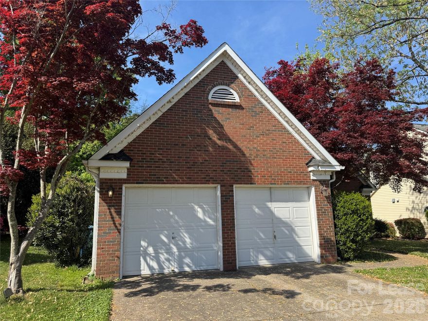 Absolutely charming three bedroom ranch home with fenced backyard and two car garage in Cornelius!! This well maintained home offers soaring ceilings in the vaulted living room, bright white kitchen with eat-in breakfast room, formal dining/living room, and a large primary suite with en suite bathroom and a large walk-in closet. Two additional bedrooms and a bathroom. Outside includes a fence back yard and seasons peaks of nearby Lake Norman.

Please, no pets.