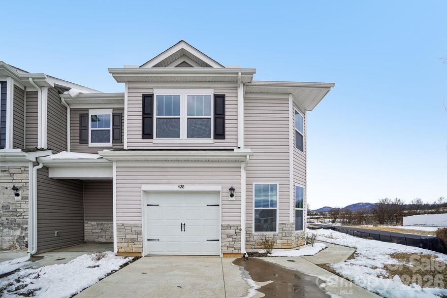 Enjoy simple living with our new construction townhomes! This end unit offers an open floorplan to seamlessly blend the living area, dining room and kitchen. The kitchen is complete with pantry, ss appliances, tile backsplash and island. With three bedrooms, 2.5 baths as well as loft area, this townhome has space to meet all of your needs! *Home features are subject to change without notice. Internet service not included. Sq footages are approximate*